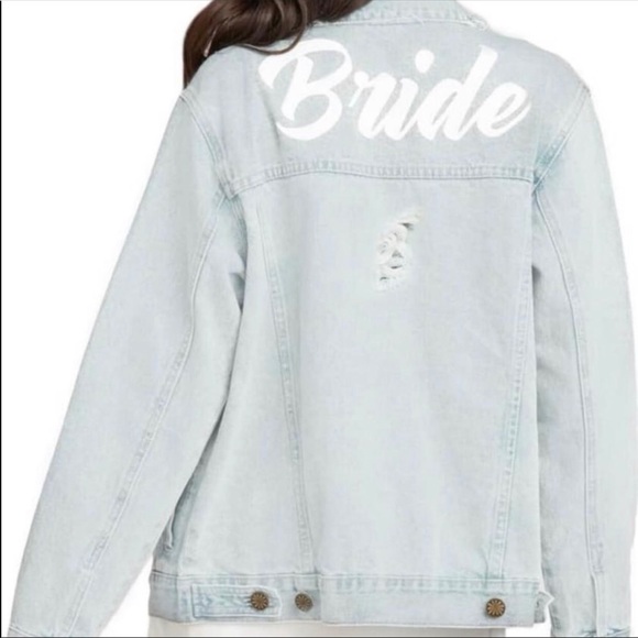 Show Me Your MuMu Jackets & Blazers - Bridal Jean Jacket